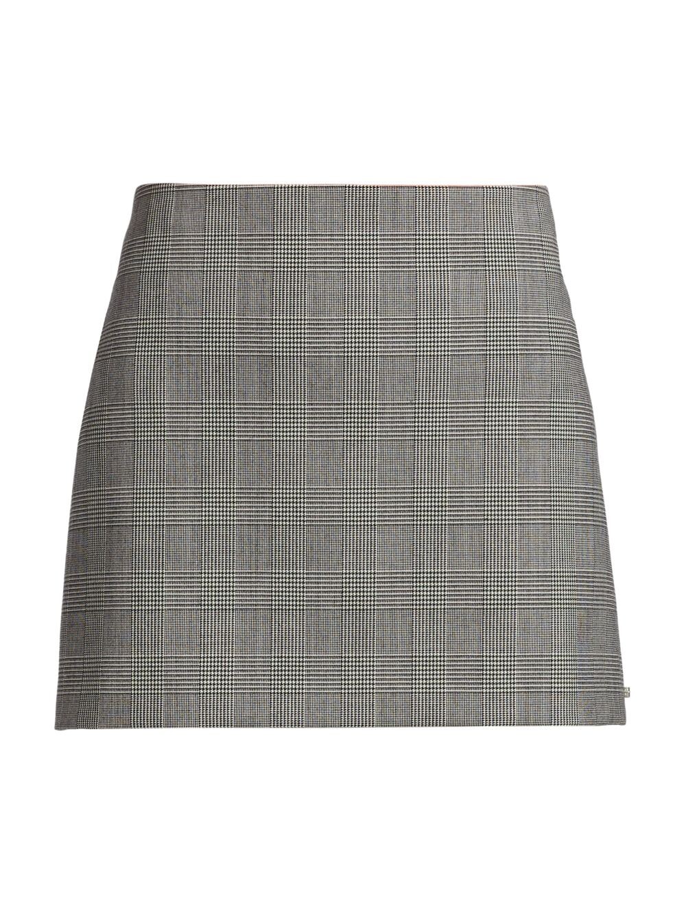 

Мини-юбка в клетку Baby Check Sportmax, черный