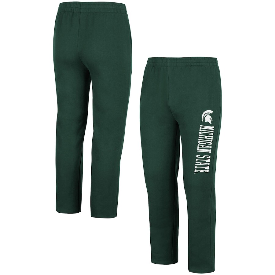 

Брюки Colosseum Michigan State Spartans, зеленый