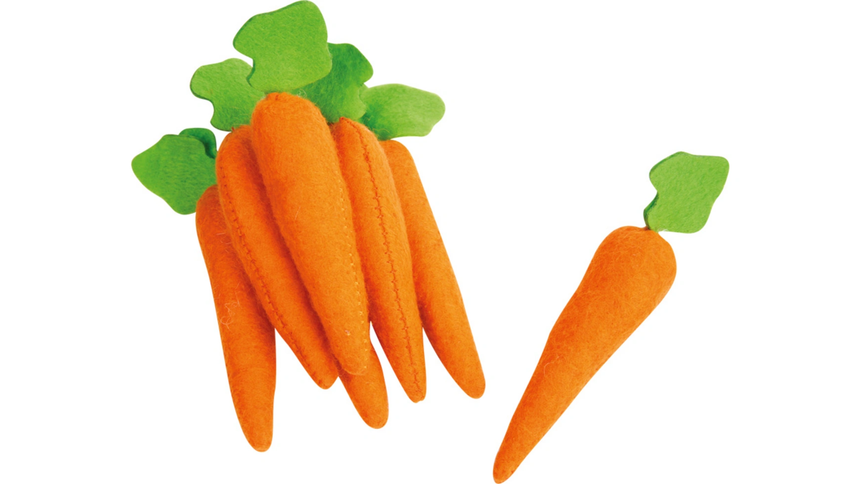 Морковка из фетра Small Foot