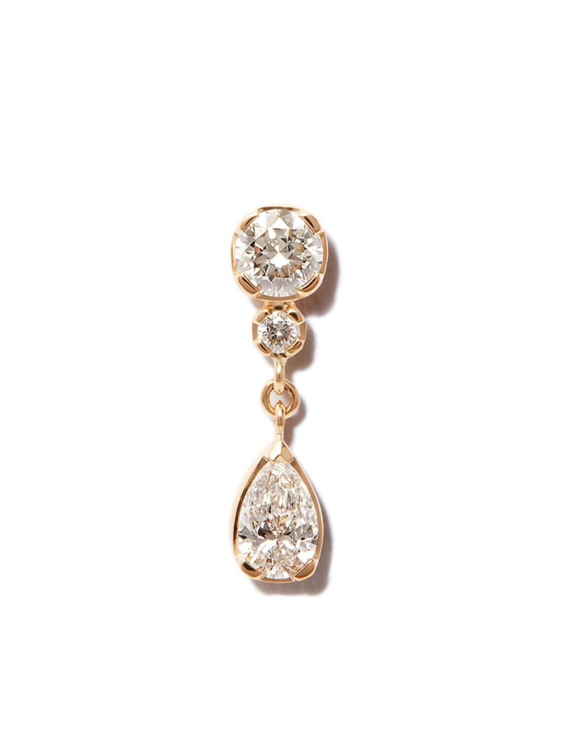 

Серьга Goutte из желтого золота Sophie Bille Brahe, золотой