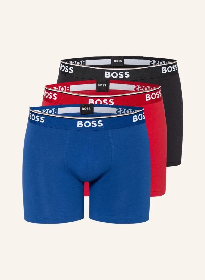 

Комплект из 3 боксеров Boss, черный