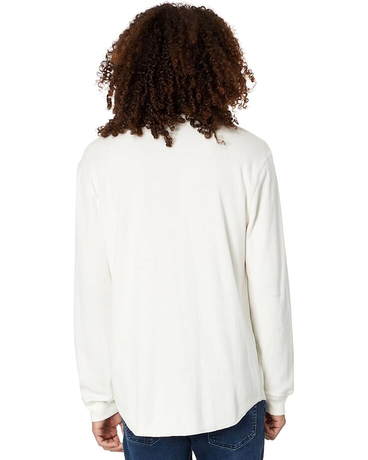 

Футболка Madewell Thermal Henley Tee, цвет Lighthouse