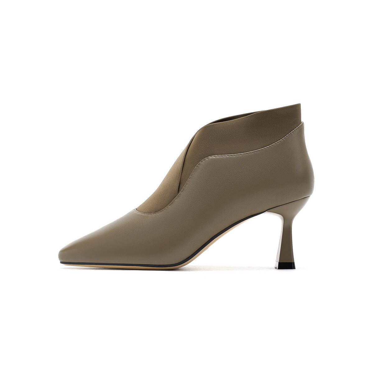 

Ботильоны женские Harson, цвет Khaki green (velvet)