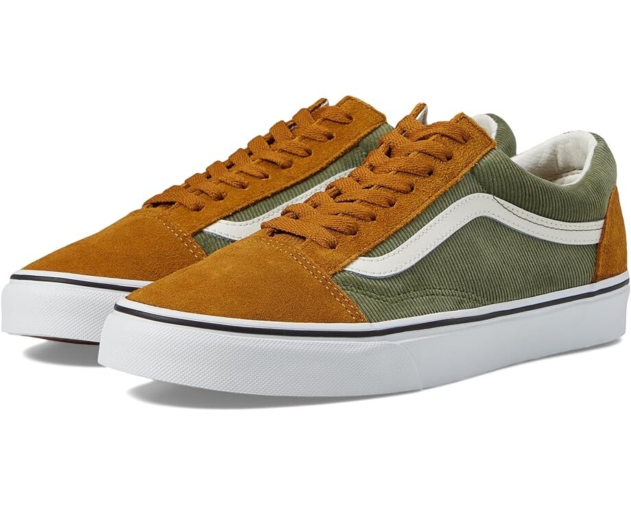 

Кроссовки Vans Old Skool, цвет Green/Brown