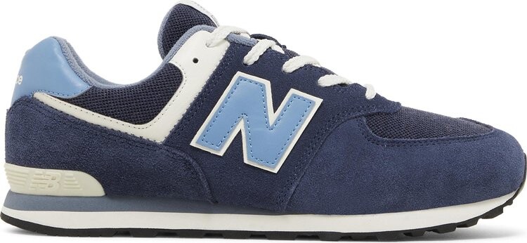 

Кроссовки 574 Big Kid Wide 'Navy Heritage Blue', синий