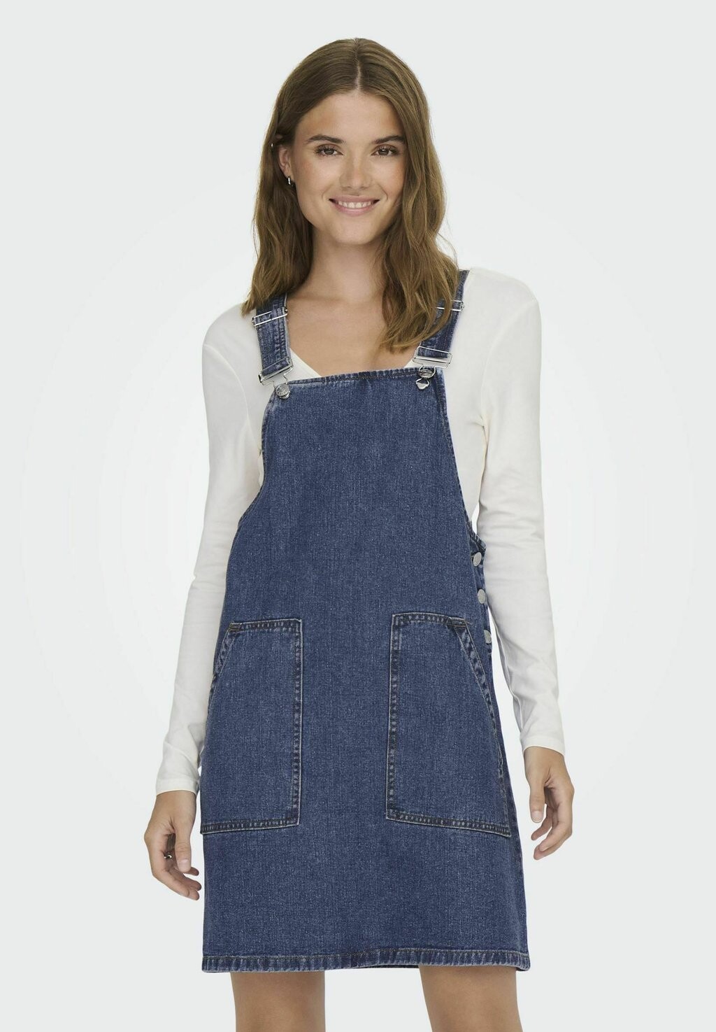 

Платье Vaquero ONLY ÄRMELLOSES, цвет medium blue denim