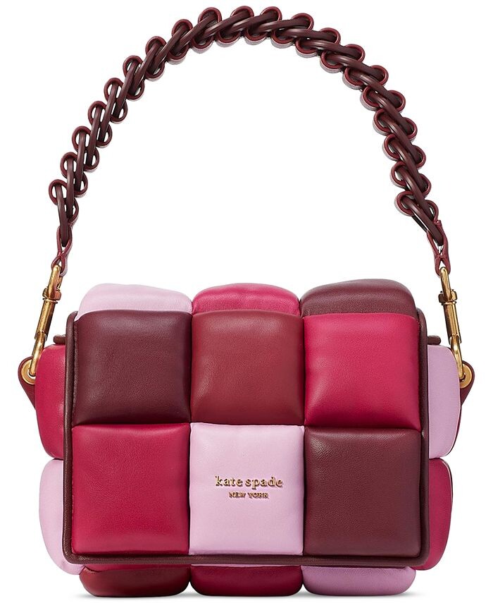 

Кожаная сумка через плечо Boxxy с 3D-принтером kate spade new york, красный