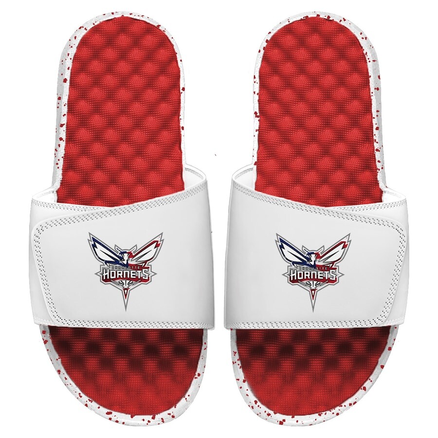 

Шлепанцы ISlide Charlotte Hornets, красный