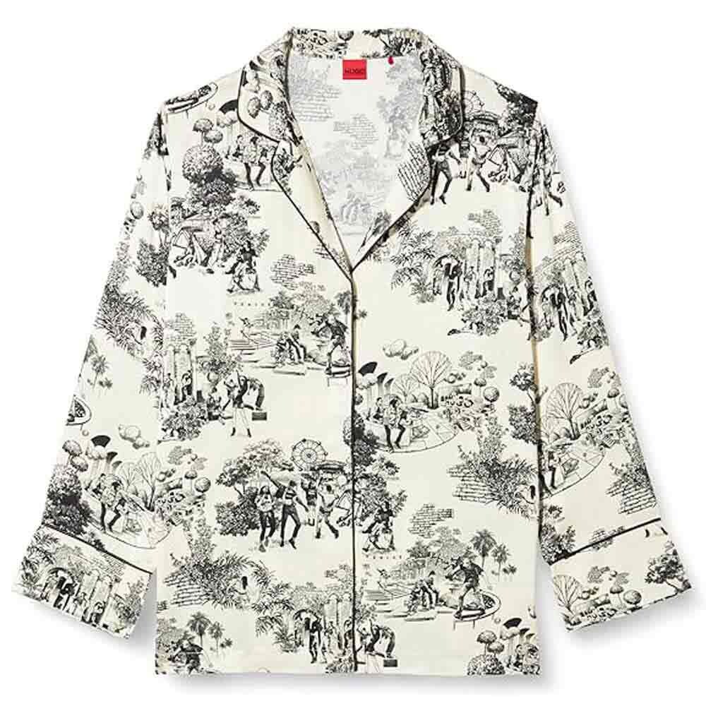 

Пижама HUGO Joujou Shirt, бежевый