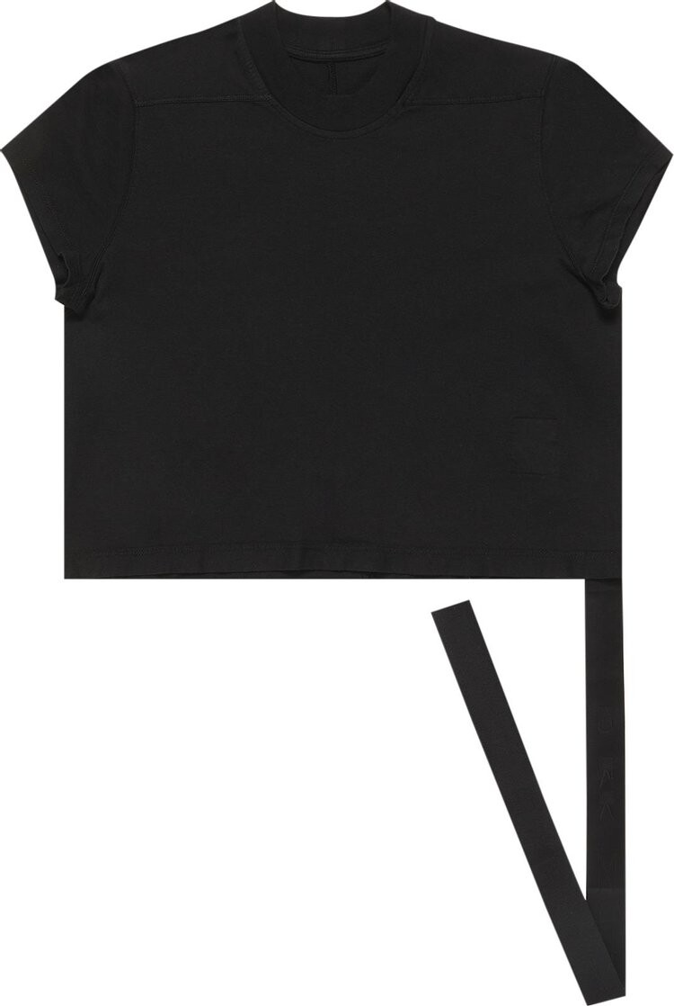 Футболка Rick Owens DRKSHDW Cropped Small Level 'Black', черный футболка rick owens drkshdw cropped small level pearl кремовый