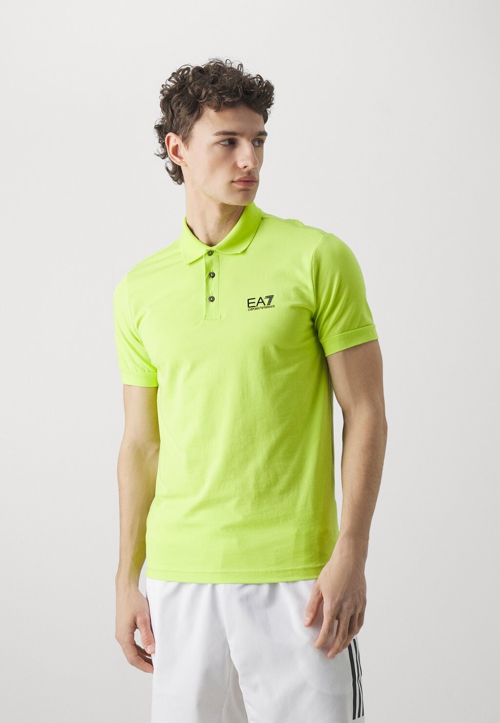 

Рубашка-поло EA7 Emporio Armani, цвет verde acido