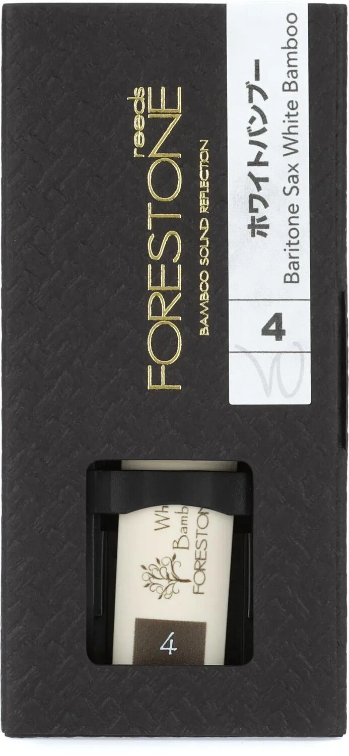 

Трость для баритона-саксофона Forestone Japan FSWB4, белая бамбуковая - 4.0