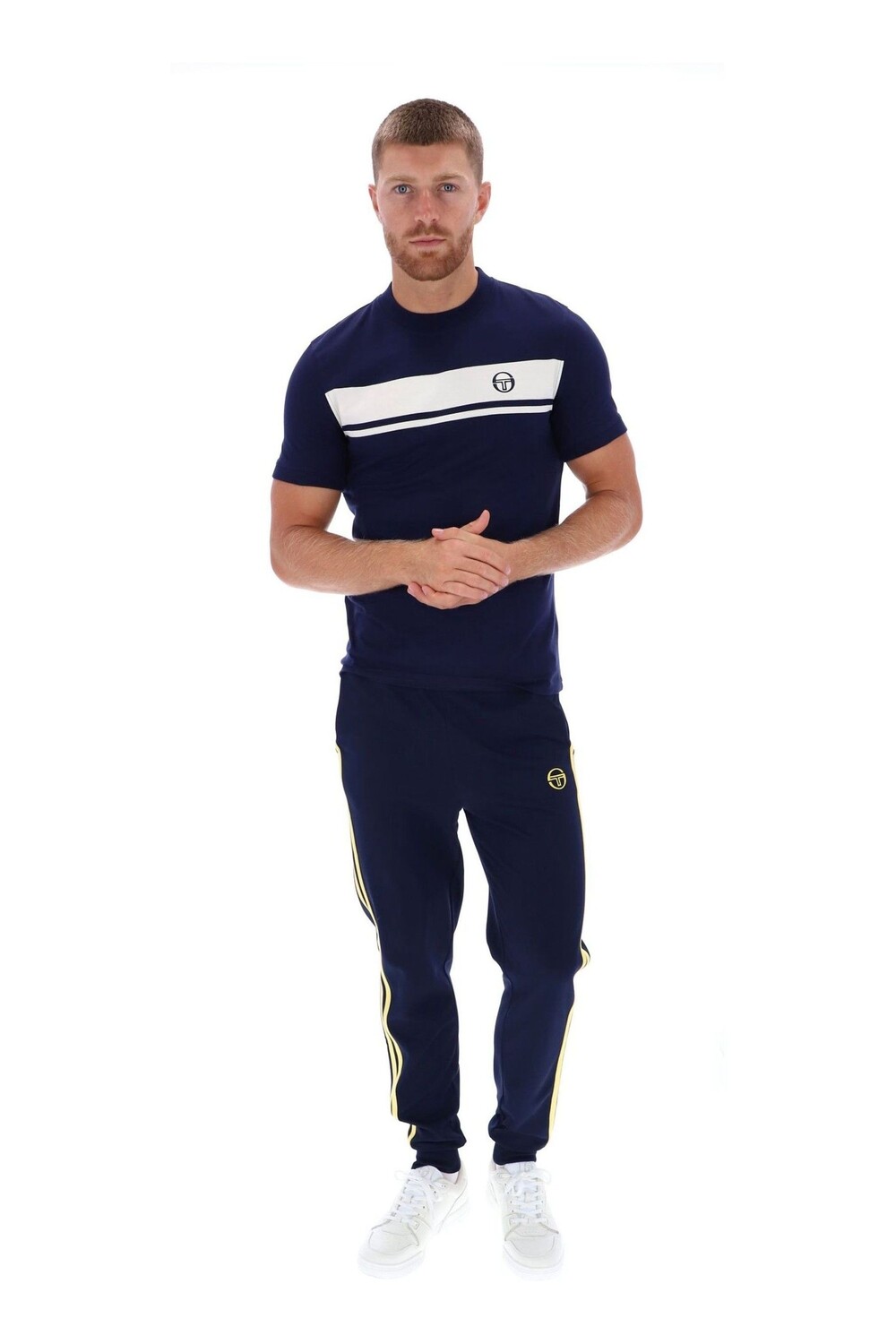 

Футболка Masters Crew из 100% хлопка Sergio Tacchini, синий