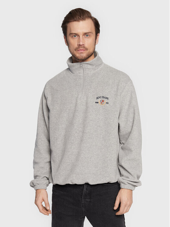 

Флисовая куртка свободного кроя Bdg Urban Outfitters, серый