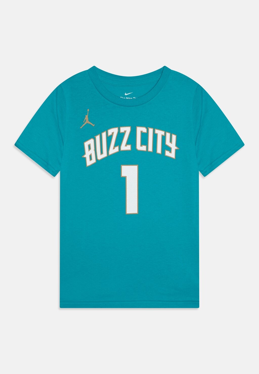 

Футболка с принтом ФУТБОЛКА NBA CHARLOTTE Hornets LAMELO BALL CITY EDITION UNISEX Nike, цвет rapid teal