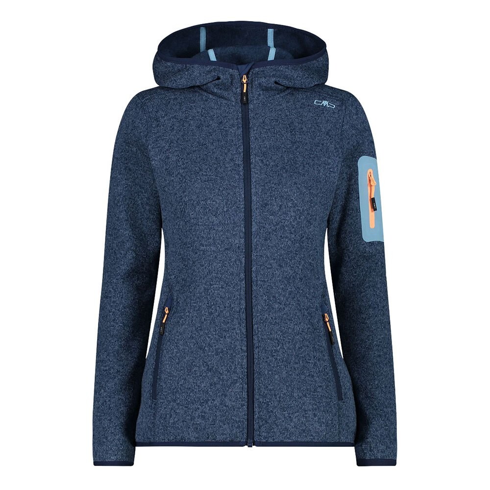 

Куртка CMP 3H19826 Hooded Fleece, синий