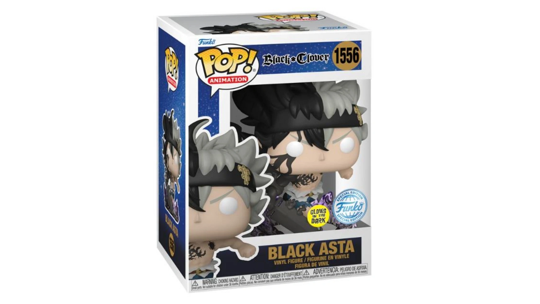 

Funko - Pop! Винил Black Clover Demon Asta Glow