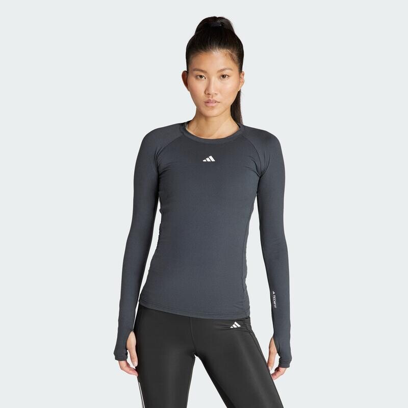 

Футболка Techfit Training с длинными рукавами ADIDAS, цвет negro