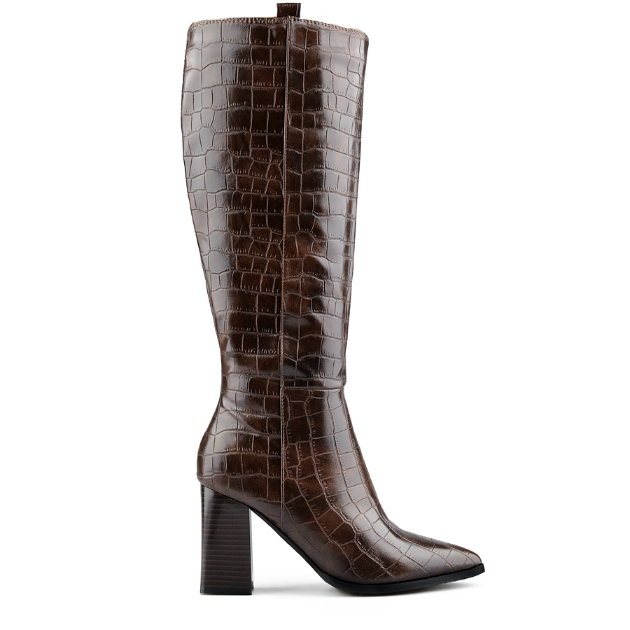 Женские элегантные коричневые ботинки Tendenz ботинки женские tamaris пудровый 38