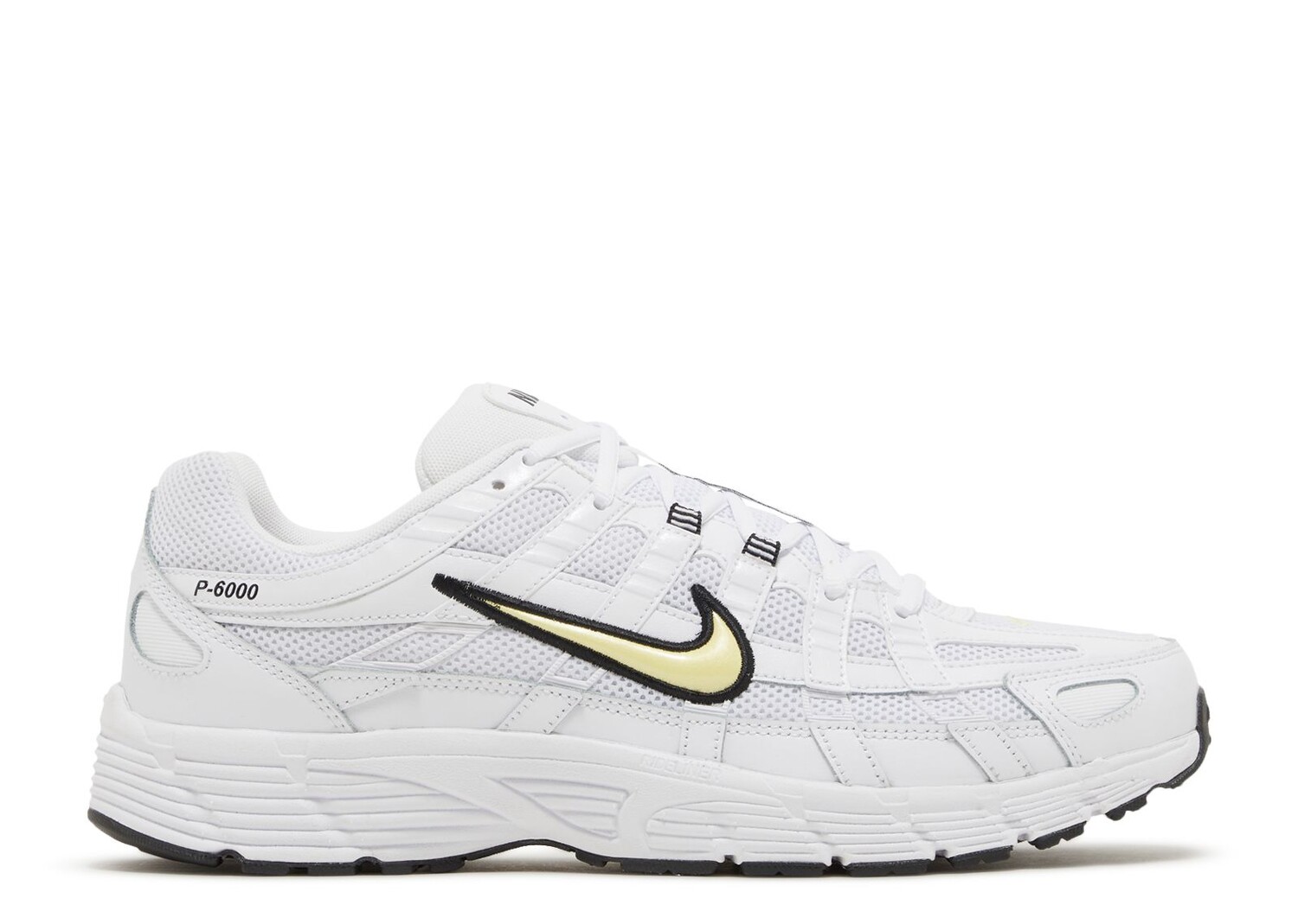 

Кроссовки Nike P-6000 'White Lemon Chiffon', белый, Белый;серый