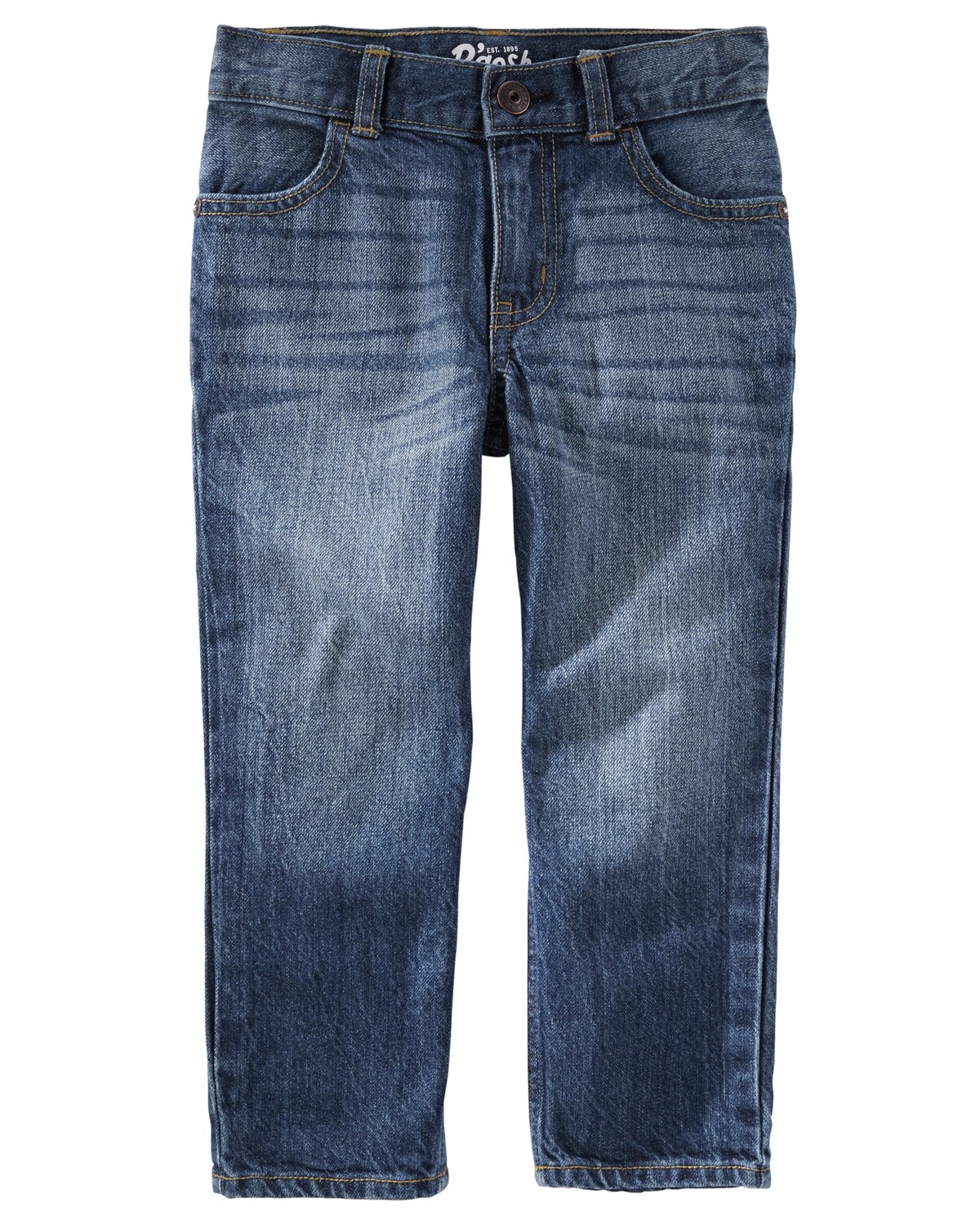 

Джинсы Baby Straight Leg Authentic с эффектом потертости Carter's
