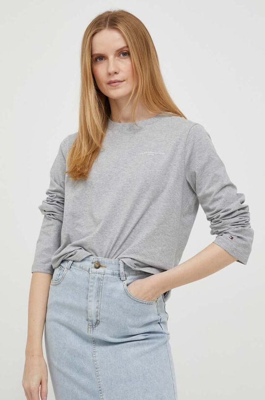 

Рубашка с длинным рукавом Tommy Hilfiger, серый