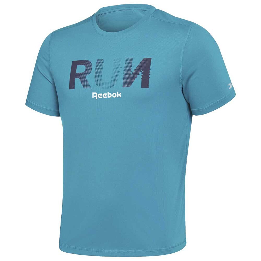 

Футболка Reebok Running Essentials Graphic, синий