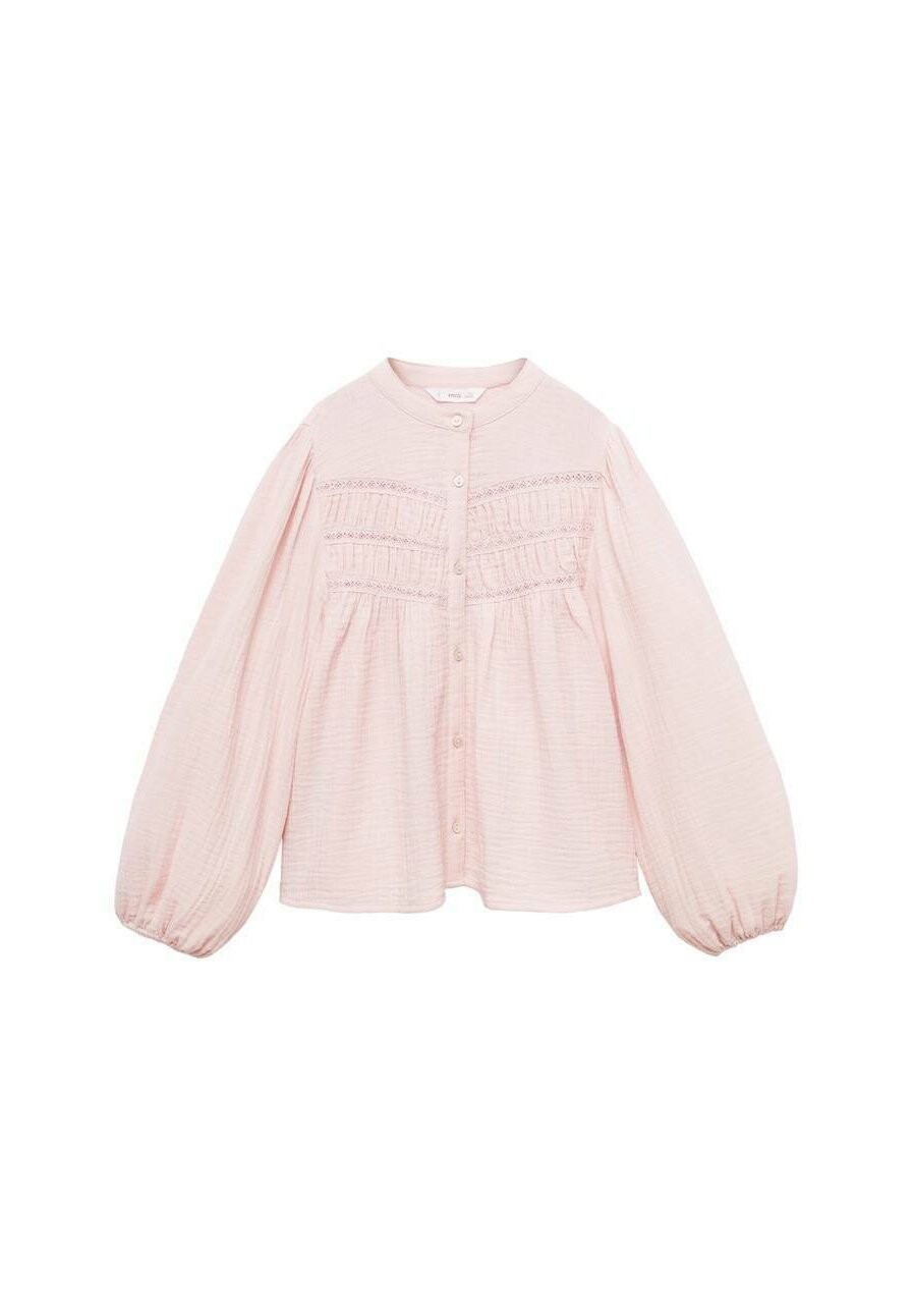 

Блузка на пуговицах CHIARA Mango Kids, розовый