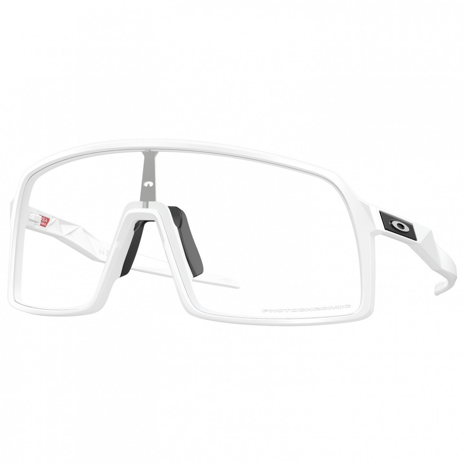 Велосипедные очки Oakley Sutro Photochromic S1 S2 (VLT 69% 23%), матовый белый