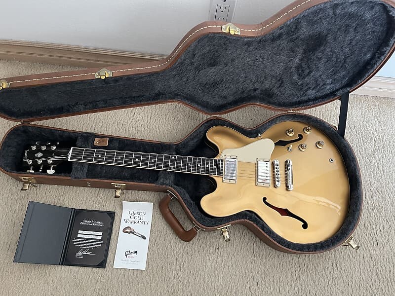 

Электрогитара BRAND NEW! 2013 Gibson ES-335 GOLDTOP Guitar