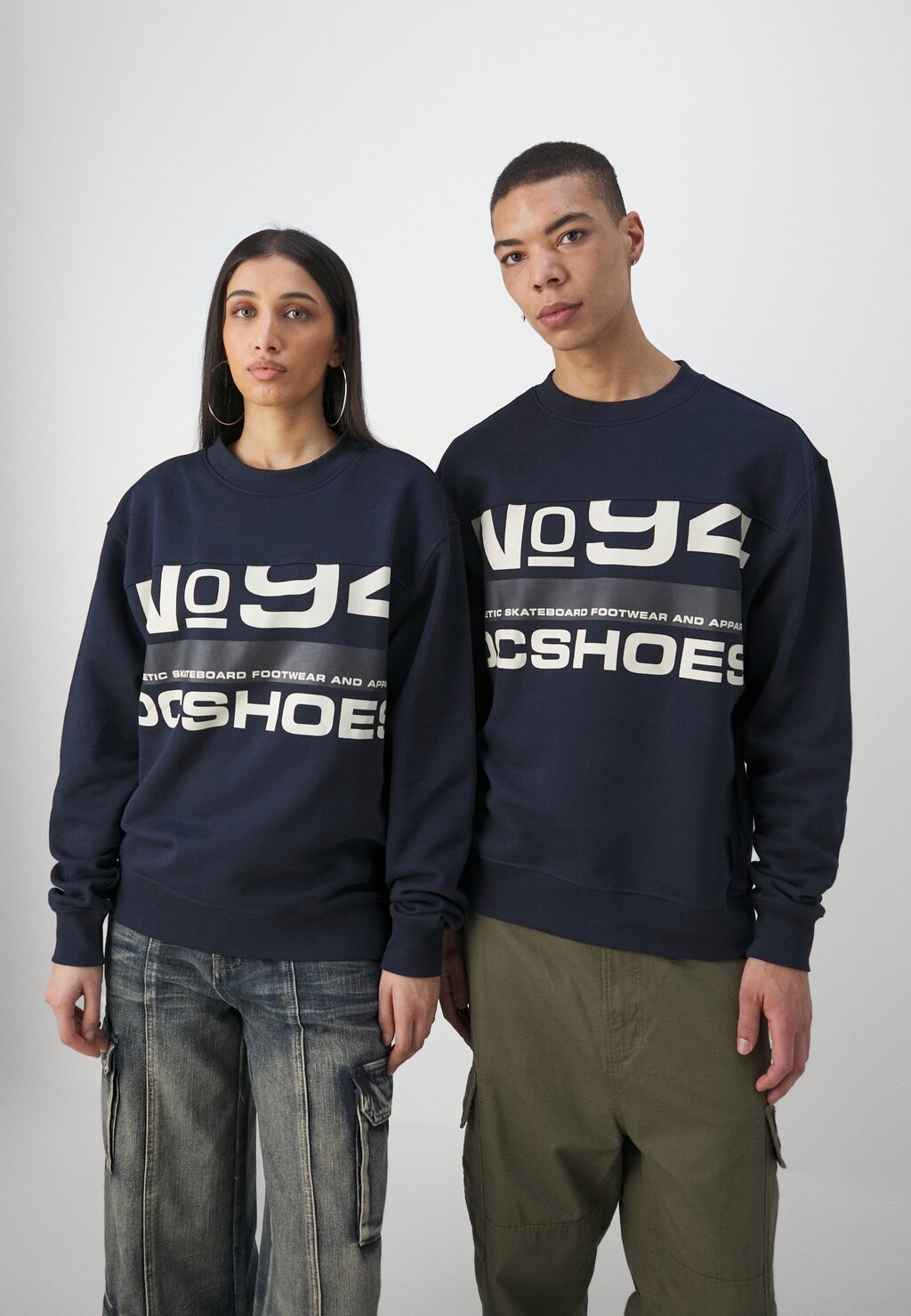 

Толстовка STATIC CREW UNISEX DC Shoes, цвет navy blazer