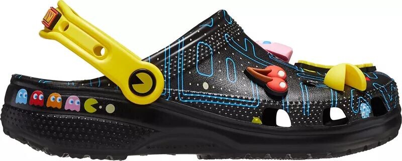 

Классические сабо Crocs Pac-Man, мультиколор, Серый