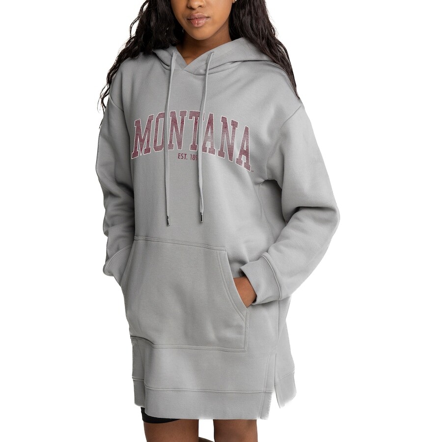 

Платье-худи Gameday Couture Montana Grizzlies, серый