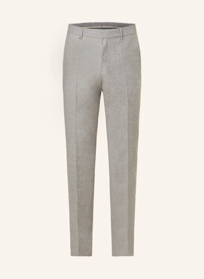 

Костюмные брюки genius slim fit Boss, серебряный