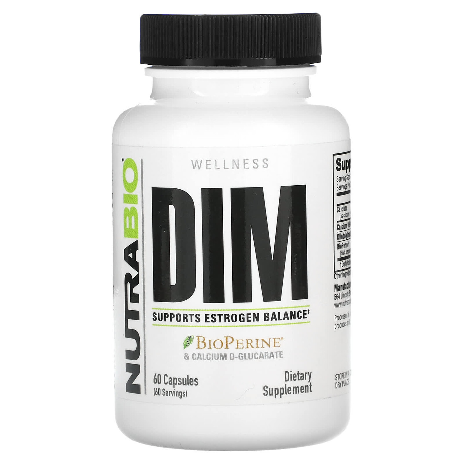 

DIM`` 60 капсул, NutraBio