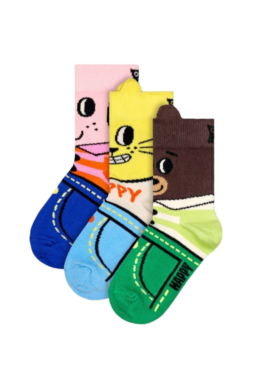 

Носки Happy Socks Socks Animal Box, цвет Mixed colors