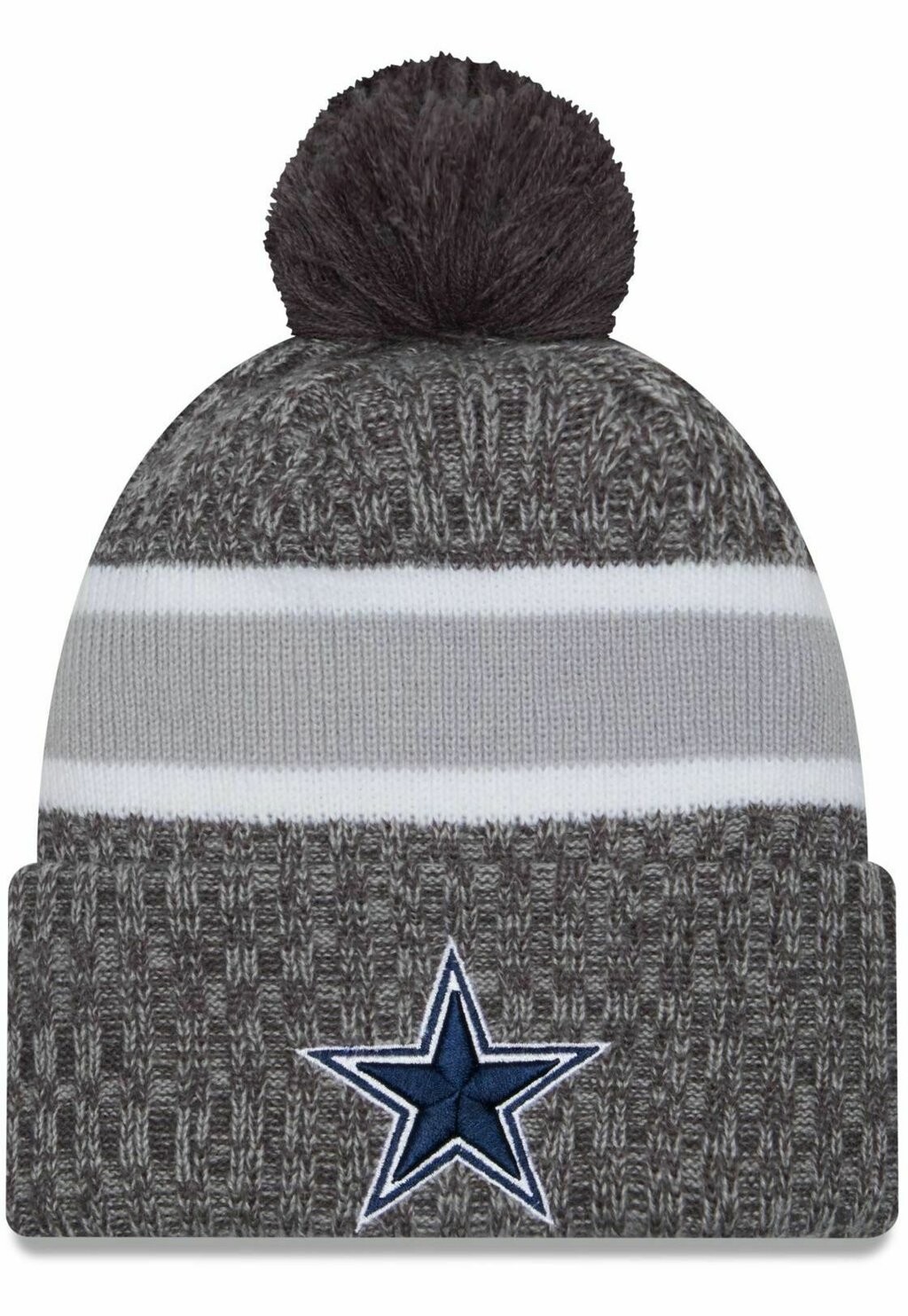 Шапка NFL SIDELINE DALLAS COWBOYS New Era, цвет grey шапка nfl sideline historic dallas cowboys new era цвет multicoloured