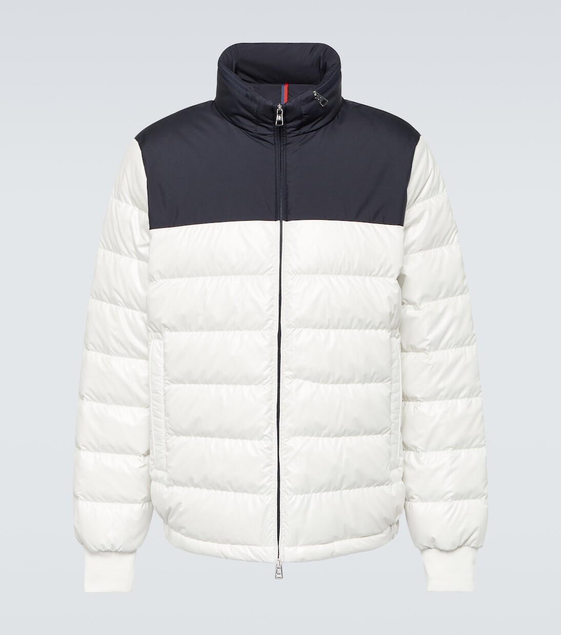 Стеганый пуховик coyers Moncler, белый