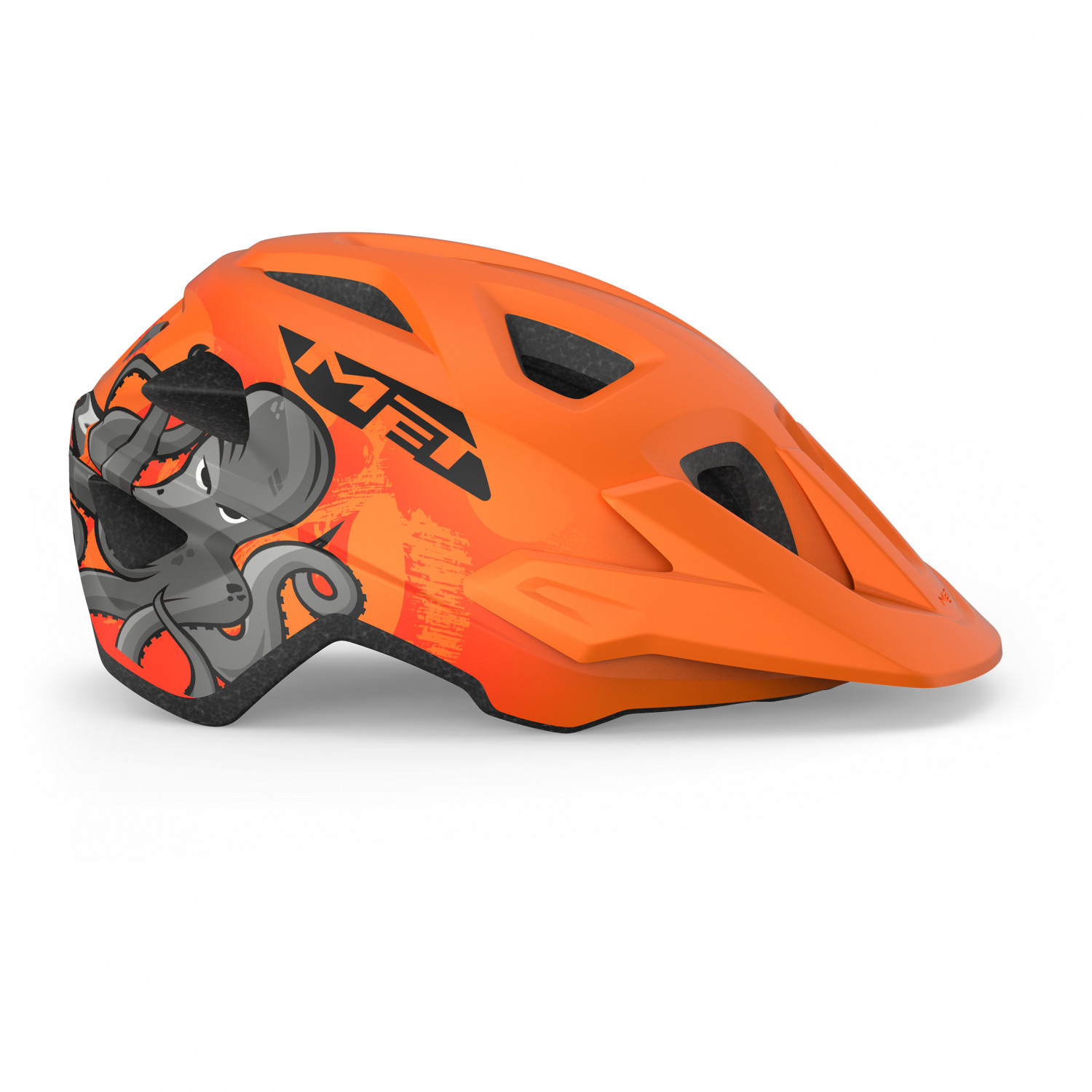 цена Велосипедный шлем Met Kid's Eldar, цвет Orange Octopus