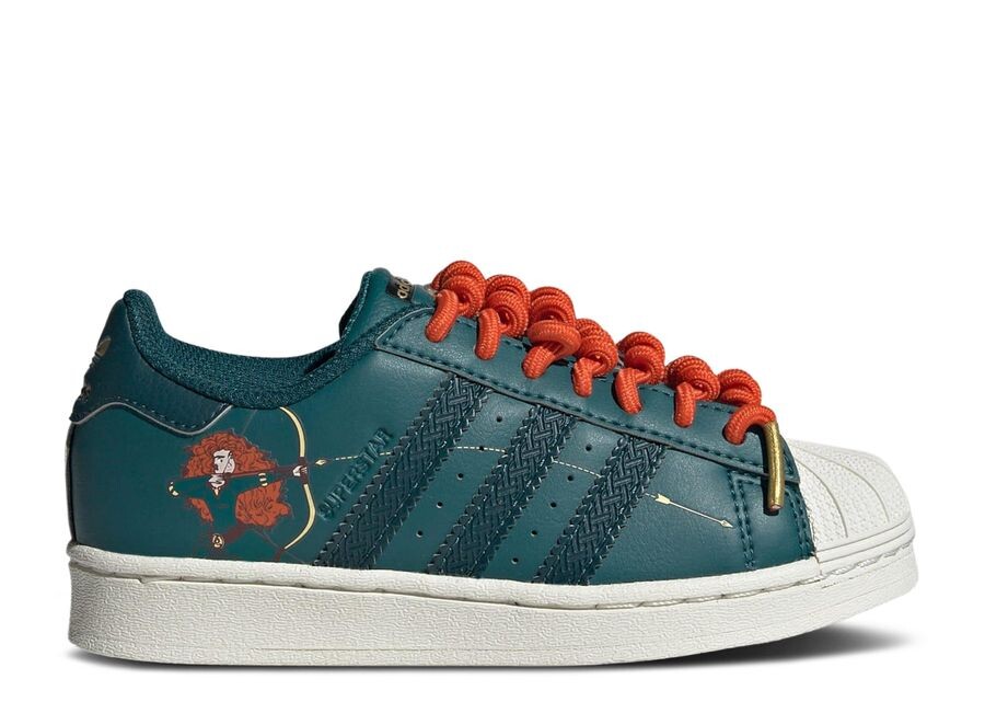 

Кроссовки adidas Disney X Superstar C, цвет Brave Princess Merida