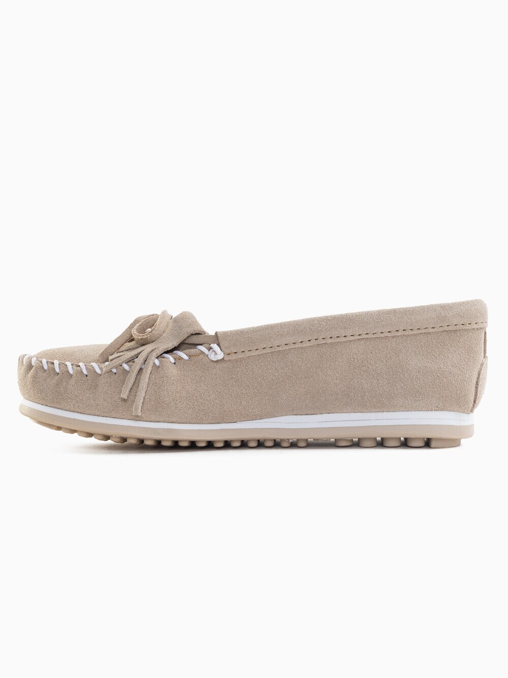 

Мокасины Minnetonka Kilty plus, бежевый