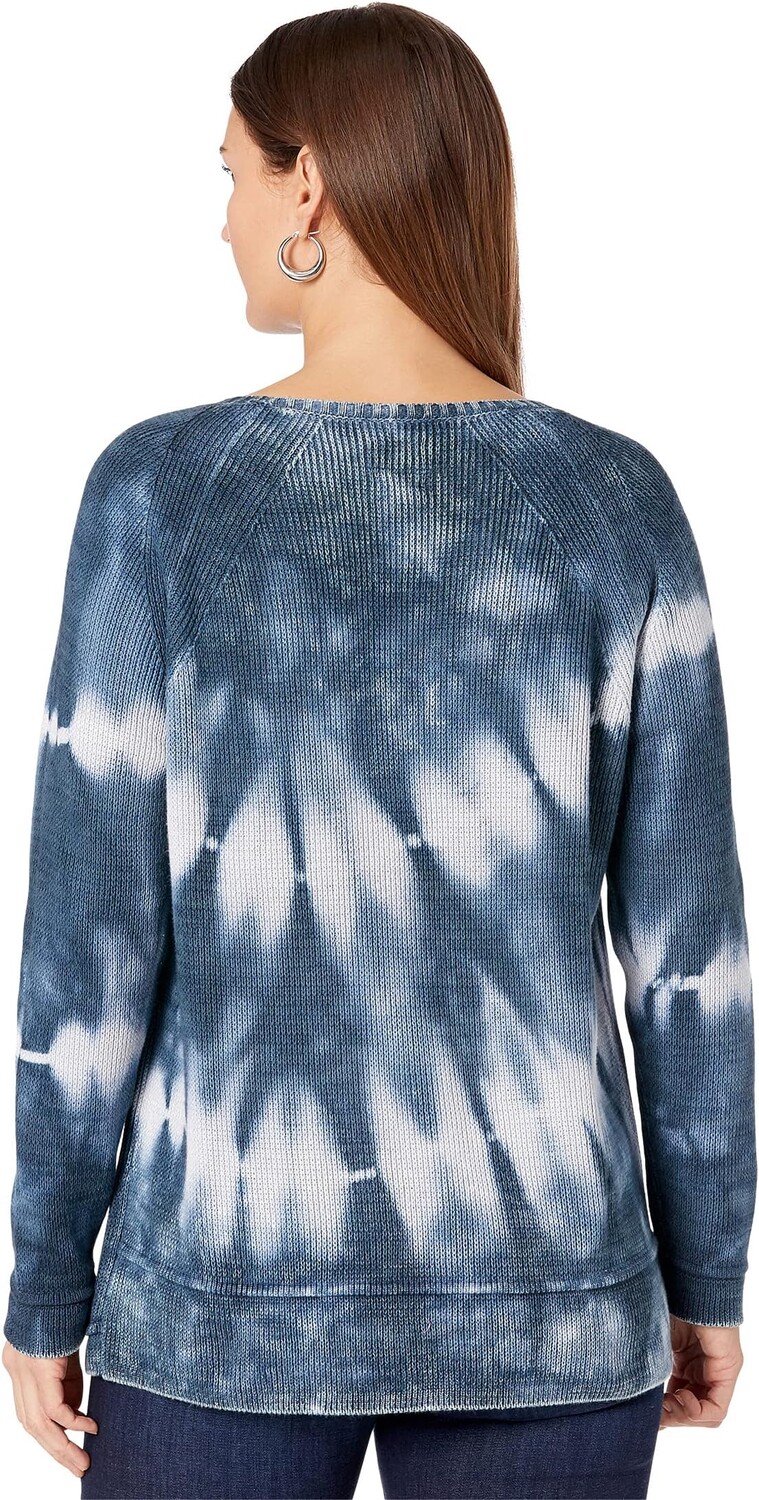

Миниатюрный плетеный свитер Dreams NIC+ZOE, цвет Blue Multi