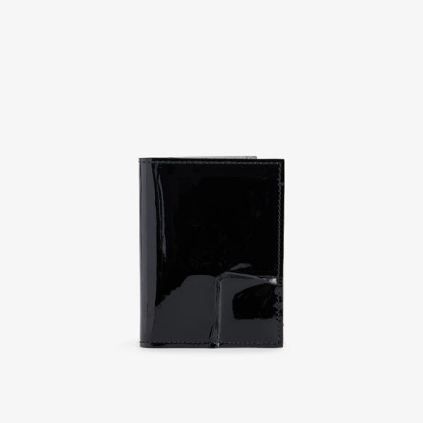 

Кожаный кошелек с открытым швом Comme Des Garcons, черный