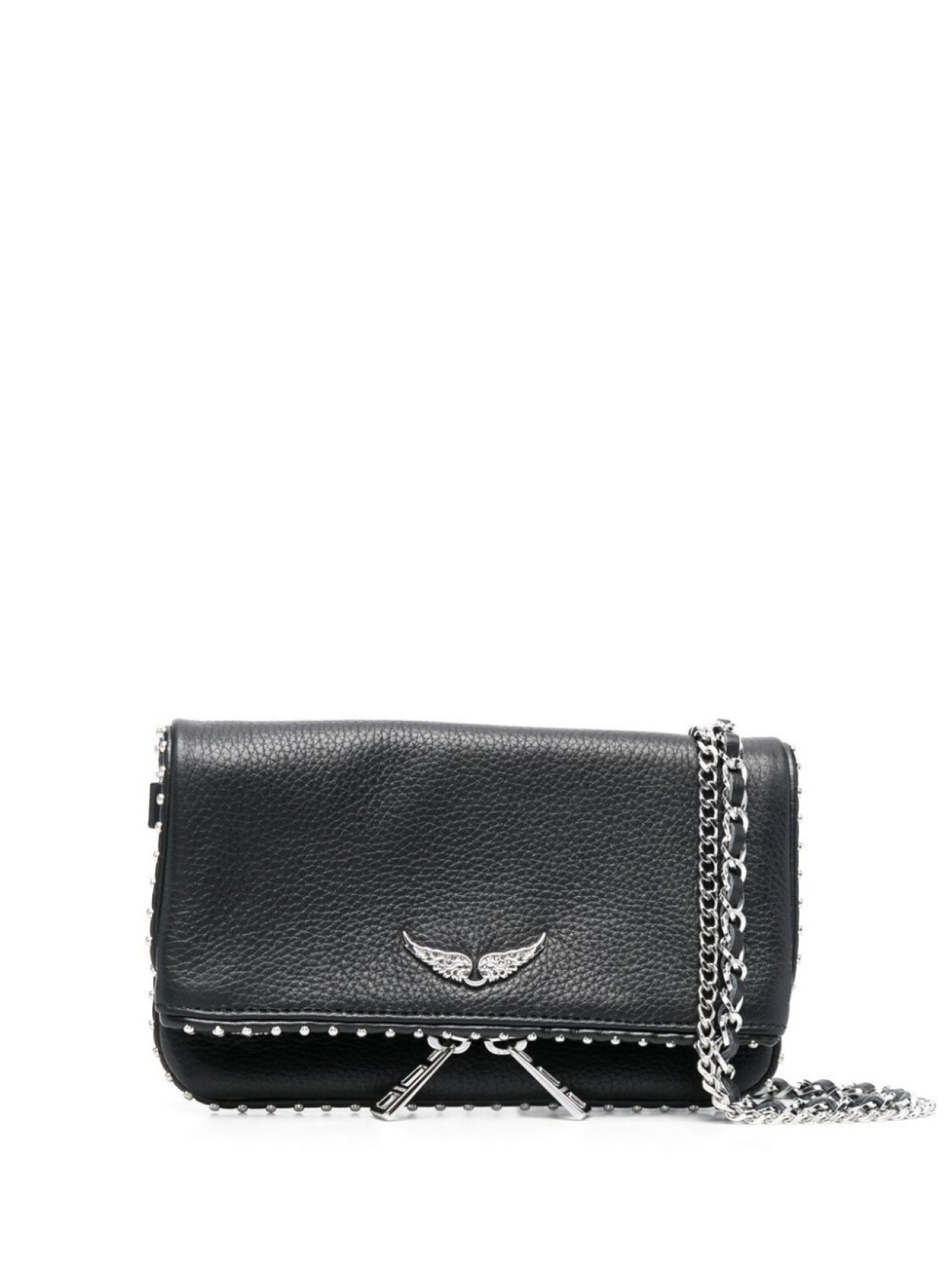

Zadig&Voltaire клатч с декором Rock Studs, черный