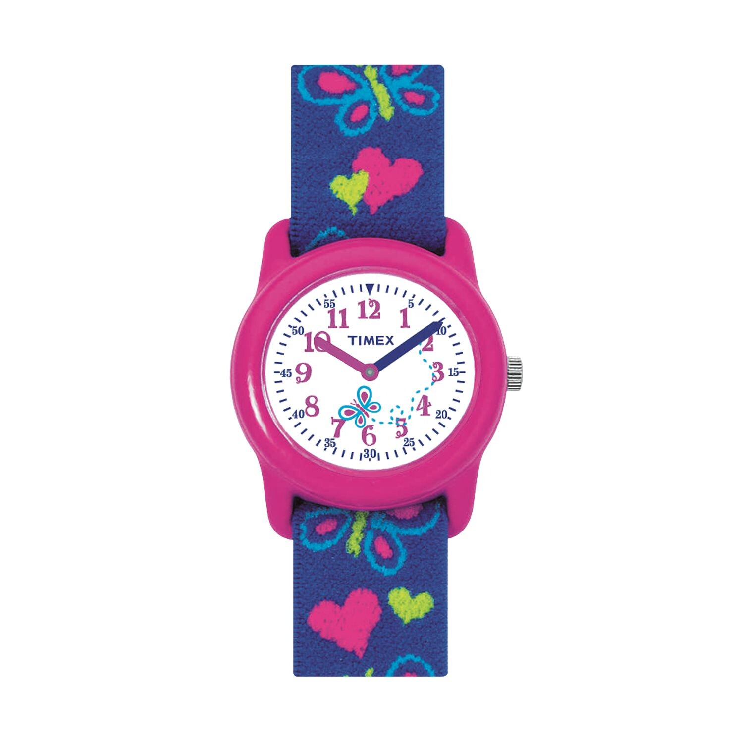 

Детские часы Timex с сердечком и бабочкой — T890019J TIMEX IRONMAN