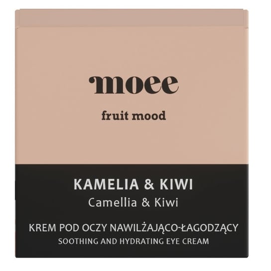 Увлажняющий и успокаивающий крем для век Moee, Fruit Mood Camellia & Kiwi