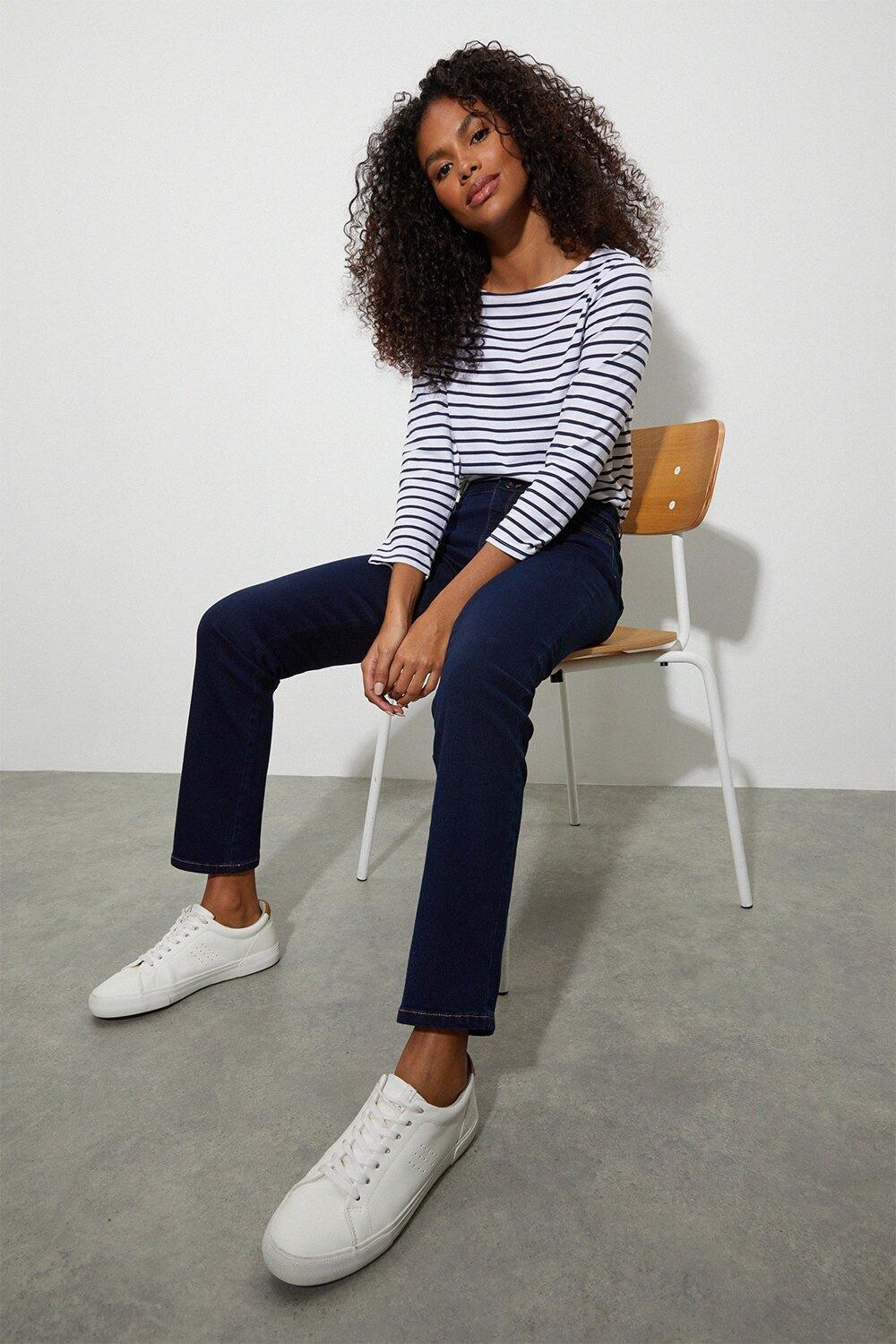 

Узкие джинсы Эллис Dorothy Perkins, синий