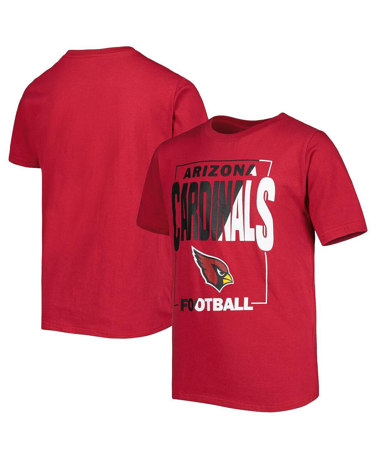 

Футболка Big Boys Cardinal Arizona Cardinals для бросания монет Outerstuff
