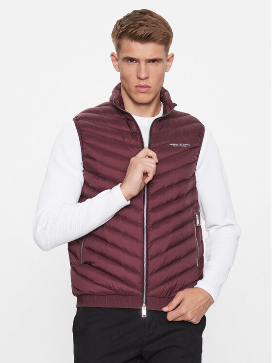 

Жилет стандартного кроя Armani Exchange, красный