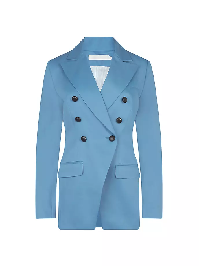 Двубортный пиджак Lonora Anne Fontaine, синий
